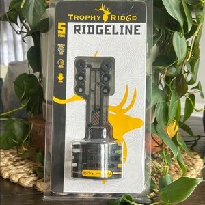 Trophy Ridge Ridgeline 5-Pin bow sight - Black/Yellow